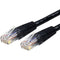 StarTech.com 8 ft Black Molded Cat6 UTP Patch Cable - ETL Verified