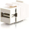 C2G Snap-In USB A-B Female Keystone Insert Module - White