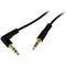 StarTech.com 6 ft Slim 3.5mm to Right Angle Stereo Audio Cable - M-M