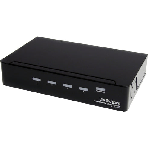 StarTech.com 4 Port High Speed HDMI Video Splitter w- Audio