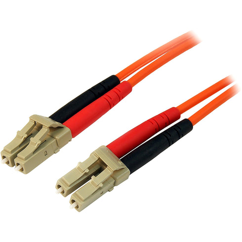 StarTech.com 5m Fiber Optic Cable - Multimode Duplex 50-125 - LSZH - LC-LC - OM2 - LC to LC Fiber Patch Cable