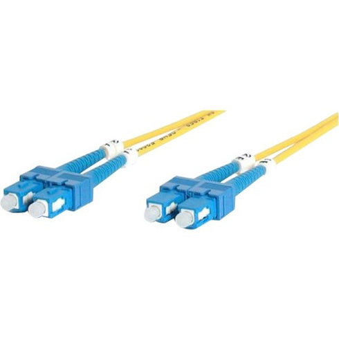 StarTech.com 2m Fiber Optic Cable - Single-Mode Duplex 9-125 - LSZH - SC-SC - OS1 - SC to SC Fiber Patch Cable