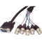 StarTech.com VGA Monitor cable - coax - HD-15 (M) - BNC (M) - 6 ft