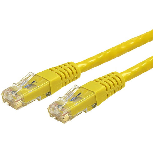 StarTech.com 35 ft Yellow Molded Cat6 UTP Patch Cable - ETL Verified