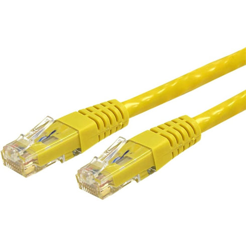 StarTech.com 35 ft Yellow Molded Cat6 UTP Patch Cable - ETL Verified