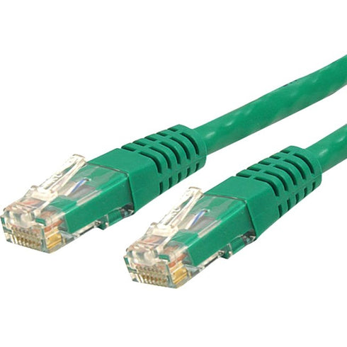 StarTech.com 4 ft Green Molded Cat6 UTP Patch Cable - ETL Verified