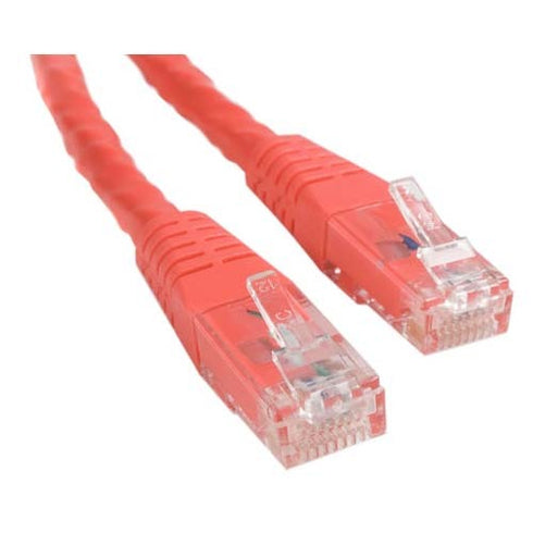 StarTech.com 6 ft Red Molded Cat6 UTP Patch Cable - ETL Verified