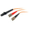 StarTech.com 1m Fiber Optic Cable - Multimode Duplex 62.5-125 - LSZH - MTRJ-ST - OM1 - MTRJ to ST Fiber Patch Cable