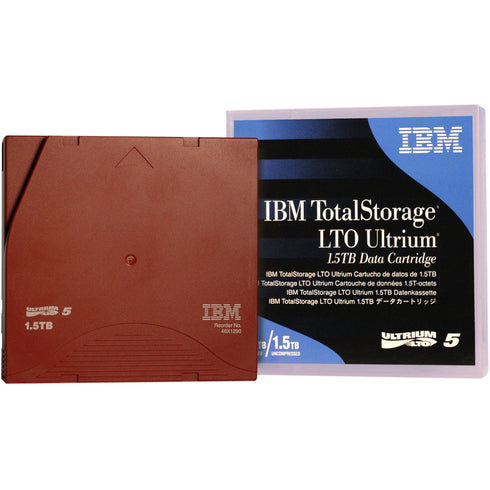 Ibm Storage Media Tape, Lto, Ultrium-5, 1.5tb-3.0tb