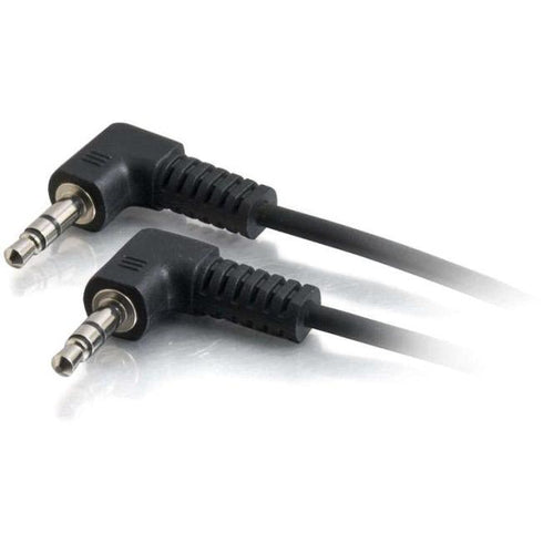 C2G 12ft 3.5mm Right Angled M-M Stereo Audio Cable