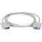 Black Box RS-232 Shielded Molded Cable DB9 M-F With Thumbscrews 15Ft.