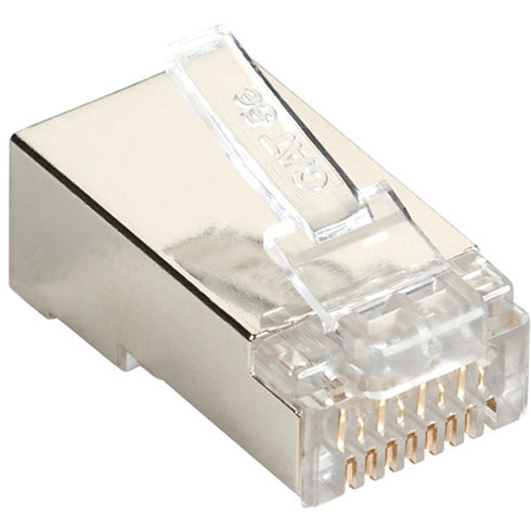 Black Box CAT5e Value Line Modular Plug, Shielded, 100-Pak