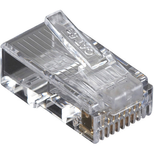 Black Box CAT5e Value Line Modular Plug, Unshielded, 100-Pak