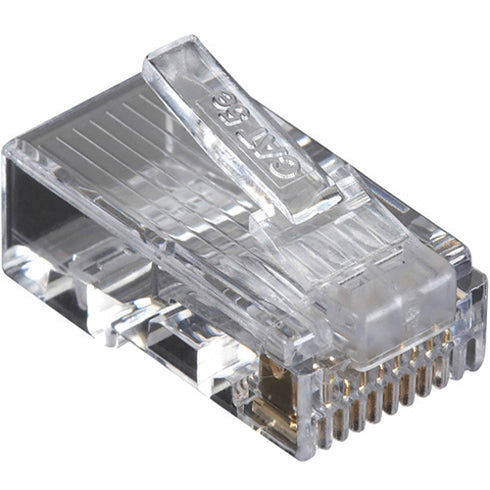 Black Box CAT5e Value Line Modular Plug, Unshielded, 50-Pak