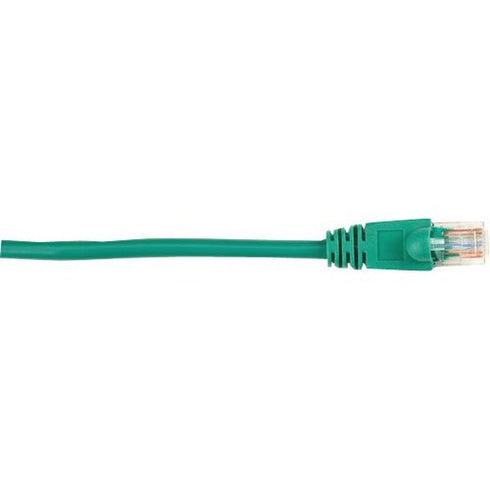 Black Box CAT5e Value Line Patch Cable, Stranded, Green, 20-ft. (6.0-m)