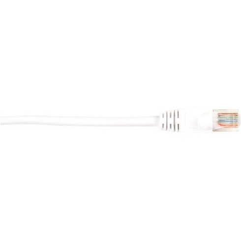 Black Box CAT5e Value Line Patch Cable, Stranded, White, 20-ft. (6.0-m)
