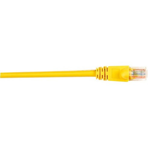 Black Box CAT6 Value Line Patch Cable, Stranded, Yellow, 25-ft. (7.5-m)