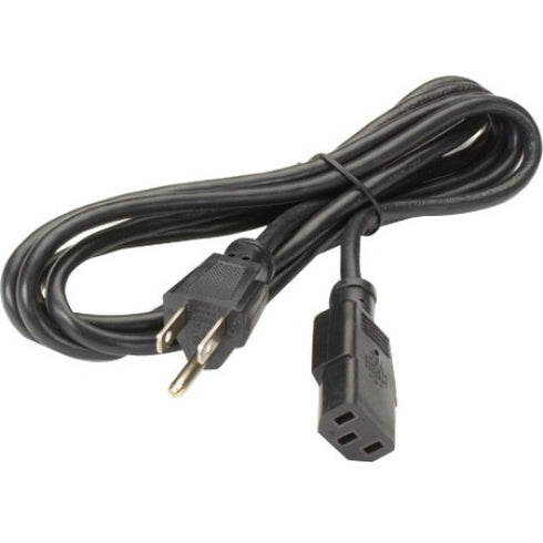 Black Box PC-Monitor Power Cord, NEMA 5-15P to IEC-60320-C13, 6.5-ft. (2-m)