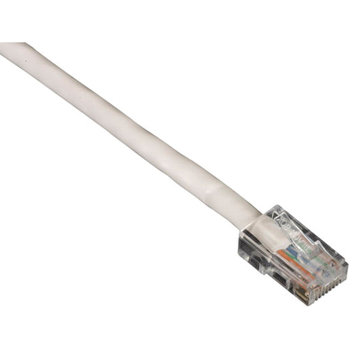 Black Box GigaBase 350 CAT5e Patch Cable, Basic Connectors, White, 25-ft. (7.6-m)