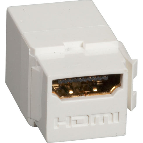 Black Box GigaStation2 Snap Fitting - HDMI, Female-Female, Office White