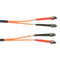 Black Box 62.5-Micron Multimode Value Line Patch Cable, ST-ST, 1-m (3.2-ft.)