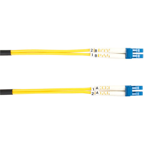 Black Box Single-Mode Value Line Patch Cable, LC-LC, 1-m (3.2-ft.)