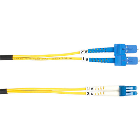 Black Box Single-Mode Value Line Patch Cable, SC-LC, 3-m (9.8-ft.)