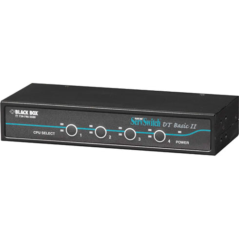 Black Box ServSwitch DT Basic II, 4-Port