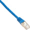 Black Box CAT6 250-MHz Shielded, Stranded Cable SSTP (PIMF), PVC, Blue, 5-ft. (1.5-m)
