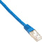 Black Box Cat6 250-MHz Shielded, Stranded Cable SSTP (PIMF), PVC, Blue, 6-ft. (1.8-m)