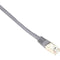 Black Box Cat6 250-MHz Shielded, Stranded Cable SSTP (PIMF), PVC, Gray, 5-ft. (1.5-m)