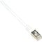 Black Box Cat6 250-MHz Shielded, Stranded Cable SSTP (PIMF), PVC, White, 20-ft. (6.0-m)