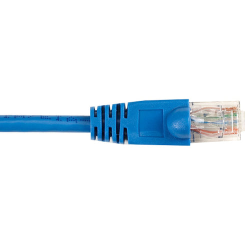 Black Box CAT6 Value Line Patch Cable, Stranded, Blue, 15-ft. (4.5-m), 25-Pack