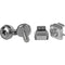 StarTech.com 50 Pkg M5 Mounting Screws and Cage Nuts for Server Rack Cabinet