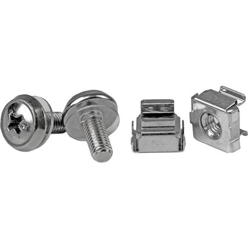 StarTech.com 50 Pkg M5 Mounting Screws and Cage Nuts for Server Rack Cabinet