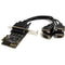 StarTech.com 4 Port PCI Express Serial Card w- Breakout Cable