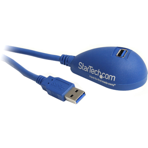 StarTech.com 5 ft Desktop SuperSpeed USB 3.0 Extension Cable - A to A M-F