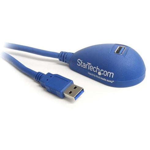 StarTech.com 5 ft Desktop SuperSpeed USB 3.0 Extension Cable - A to A M-F