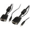 StarTech.com 35 ft Coax High Resolution Monitor VGA Cable with Audio HD15 M-M