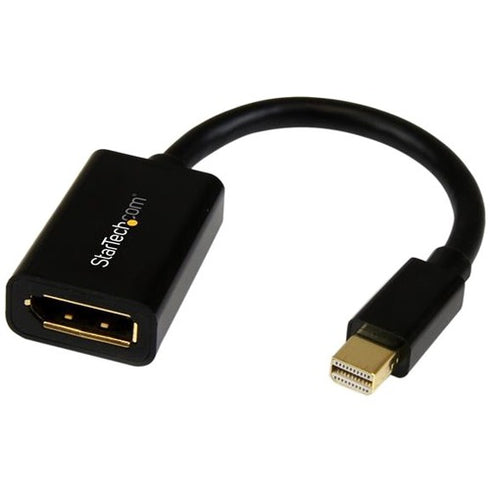 StarTech.com 6in Mini DisplayPort to DisplayPort Video Cable Adapter - M-F