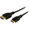 StarTech.com 6 ft Slim High Speed HDMI® Cable with Ethernet - HDMI to HDMI Mini M-M