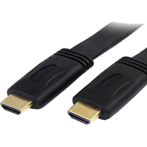 StarTech.com 6 ft Flat High Speed HDMI Cable with Ethernet - Ultra HD 4k x 2k HDMI Cable - HDMI to HDMI M-M