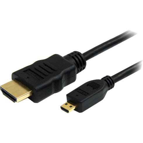 StarTech.com 6 ft High Speed HDMI® Cable with Ethernet - HDMI to HDMI Micro - M-M