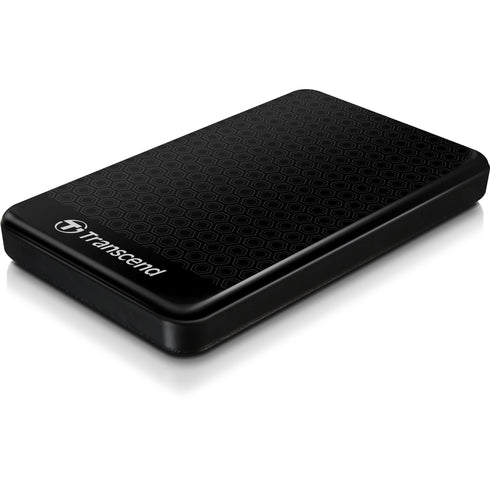 Transcend StoreJet 25A3 1 TB Hard Drive - SATA - 2.5" Drive - External - Portable - Black