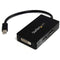 StarTech.com Travel A-V adapter - 3-in-1 Mini DisplayPort to DisplayPort DVI or HDMI converter