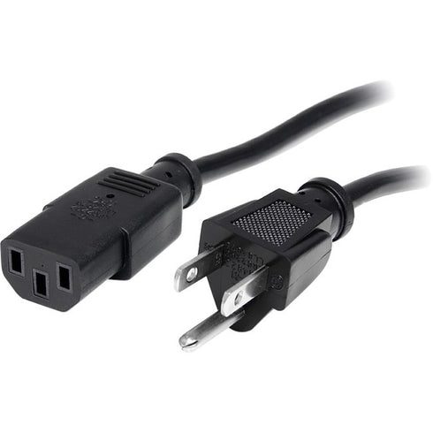 StarTech.com 25 ft Standard Computer Power Cord - NEMA5-15P to C13
