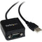 StarTech.com USB to Serial Adapter - Optical Isolation - USB Powered - FTDI USB to Serial Adapter - USB to RS232 Adapter Cable