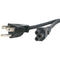 StarTech.com 3 ft Standard Laptop Power Cord - NEMA 5-15P to C5