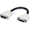 StarTech.com 6in DVI-D Dual Link Digital Port Saver Extension Cable M-F