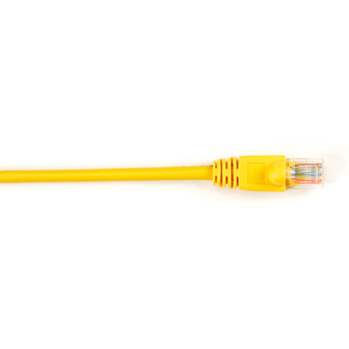 Black Box CAT5e Value Line Patch Cable, Stranded, Yellow, 15-ft. (4.5-m)